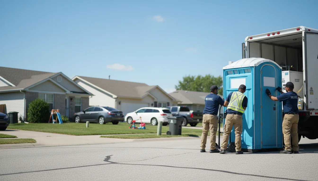 Standard Porta Potty Rentals in Sidell, IL near me
